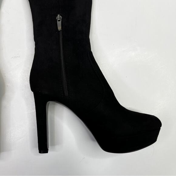 Nine West Gotcha over the knee boots black - 5 - Picture 7 of 11
